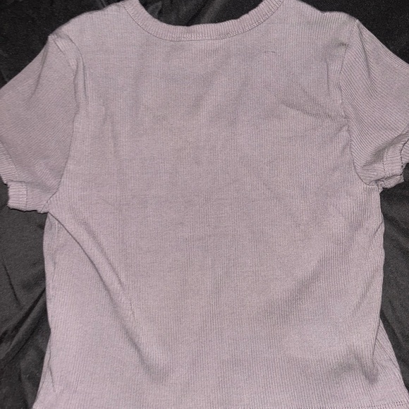 Small Ribbed Crew Tee - Picture 2 of 5